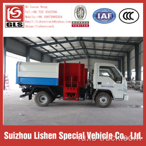 Side Loading Crane Bucket Garbage Truck Forland